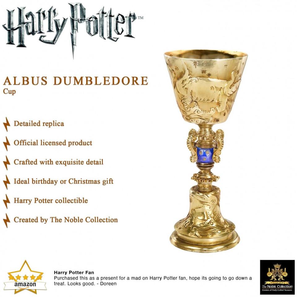 Thumbnail - Noble Collection Harry Potter: Dumbledore Cup Replica