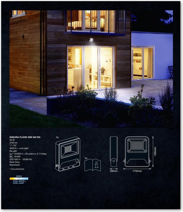 Produktbild Ledvance Endura Flood (2700 lm, IP65)