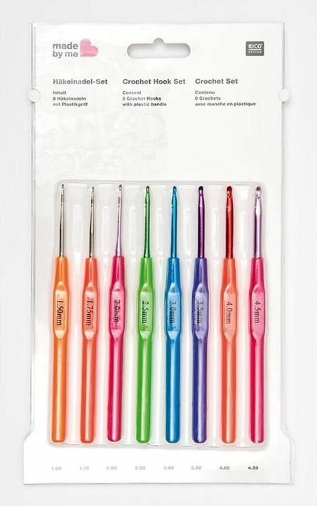 Produktbild Rico Design Set Haekelnadeln Mit Griff