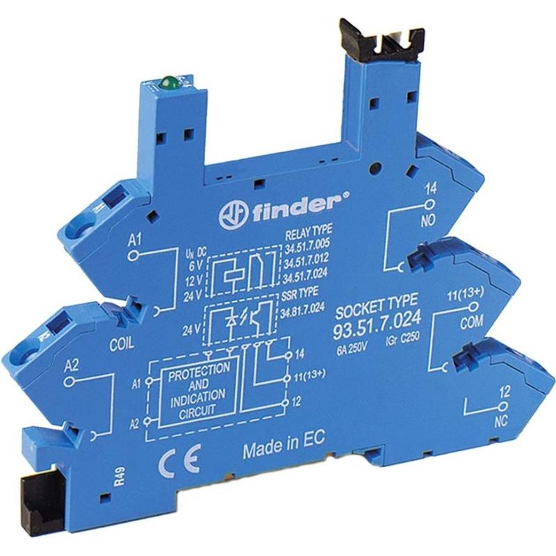 10x Finder, Zubehör Steuerungstechnik, Fassung (Relaissockel)