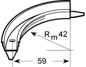 Produktbild Rehau Bogenführung 90° CLASSIC (1 Stk.)