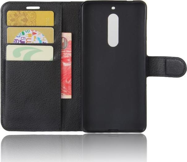 Actual product image MU Classic Litchi leather cover (Nokia 5)