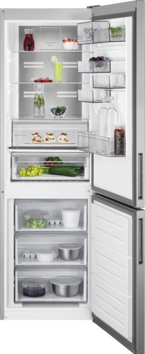 Actual product image AEG Eco Santo RCB732E5MX NoFrost upright fridge-freezer (331 l)