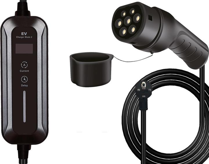 Helos E-Auto-Ladekabel (Typ 2, 3.67 kW, 16 A, 5 m)