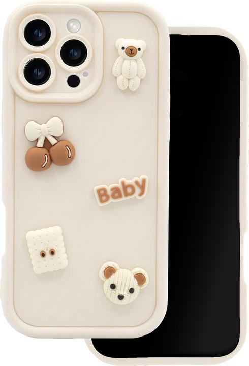 Produktbild OEM Ultra Trendy 3D case for iPhone 17 Pro Max 6,9" bear (Apple iPhone 17 Pro Max)