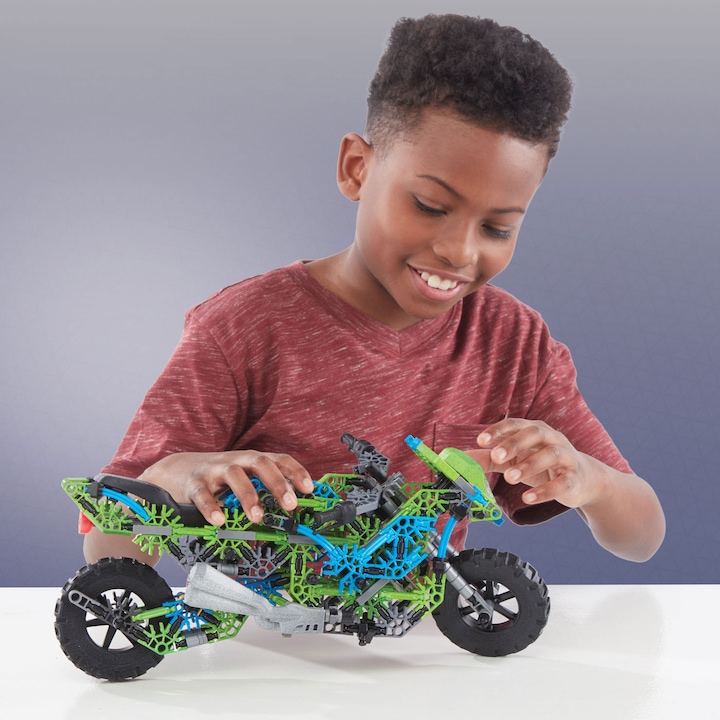 Actual product image K'Nex Bouwset Mega Motorcycle, 456dlg.