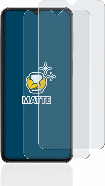 Actual product image BROTECT Anti-glare screen protector matt (2 Piece, Samsung Galaxy A23 5G)