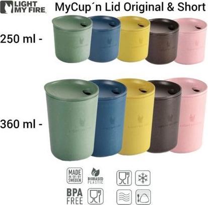 Productafbeelding Light my Fire MyCup'n Deksel Kort Dusty Pink