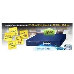 Thumbnail - Planet MGS-910X (8 Ports), Netzwerk Switch, Blau
