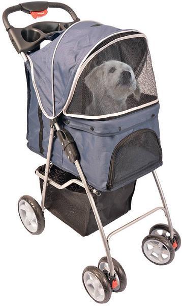 Immagine prodotto Duvoplus Poussette PET BUGGY, 4 rotelle, 80x46x100cm (Gatto, Cane, Pieghevole)