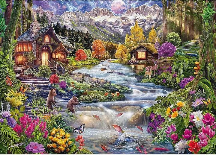 Immagine prodotto Schmidt Spiele Flussidyll in den Bergen 2000 Teile (2000 pezzi)