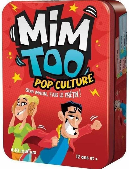 Asmodée Geschicklichkeitsspiel Mimtoo: Pop Culture (Français, 4 - 10 Joueur)