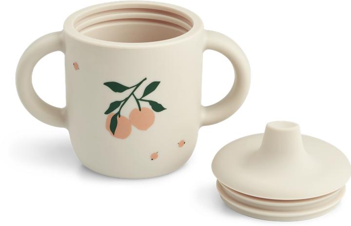 Actual product image Liewood Silicone Sippy Cup Neil Peach Sea Shell