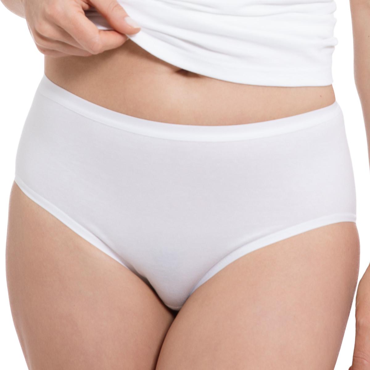 Speidel, Damen, Unterhosen, 3er Pack bio.cotton Plus Midi-Slip, Weiss, (42, 3er Pack)