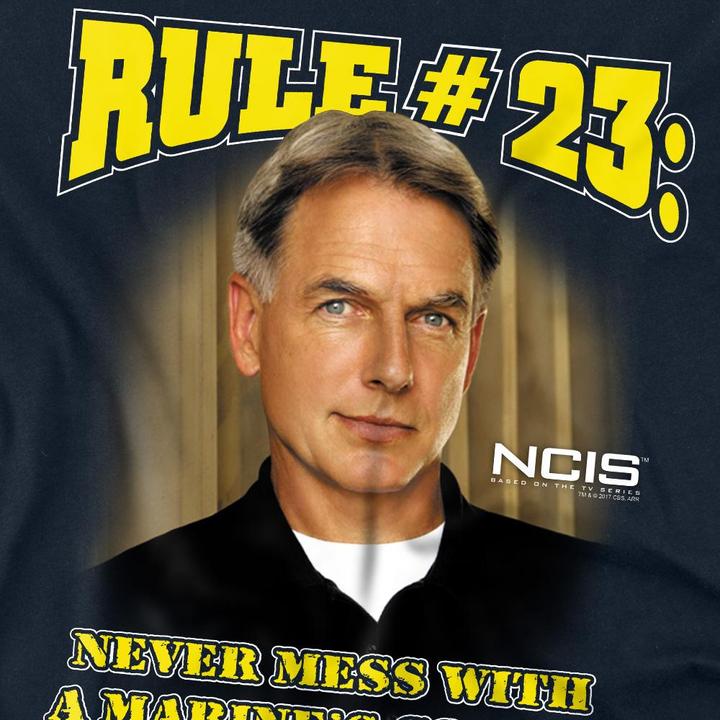 Actual product image Ncis Unisex Adult Rule 23 T-Shirt (XL)