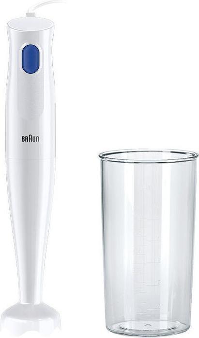Braun MultiQuick 1 MQ 10.001P WH 0,6 L Frullatore ad immersione 450 W Blu, Bianco