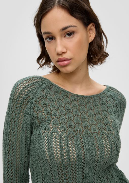 Immagine prodotto s.Oliver Strickpullover Pullover aus Ajourstrick (L)