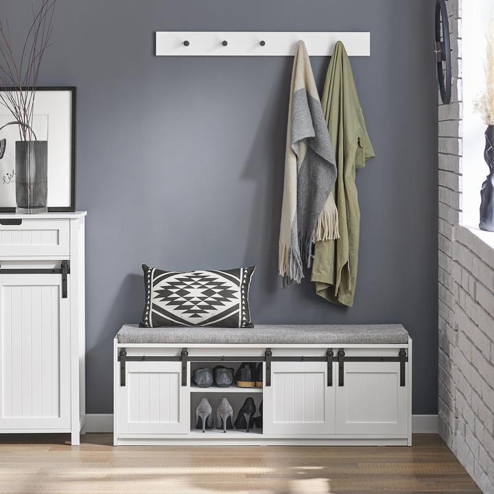 Produktbild SoBuy Garderobenbank (120 x 45 x 35 cm)
