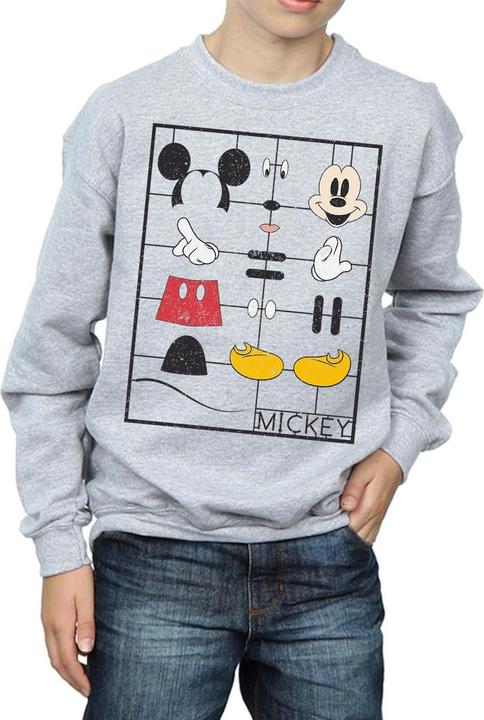Produktbild Disney Mickey Mouse Construction Kit Sweatshirt Jungen (116)