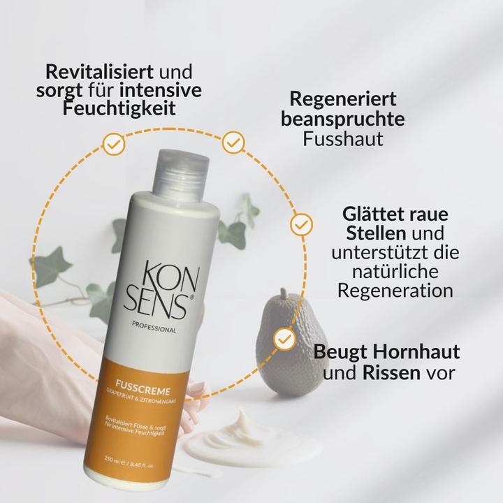 Produktbild Konsens Fusscreme (Fusscrème & Fussgel)