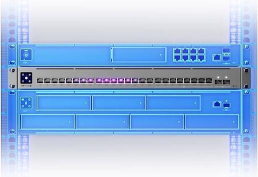Actual product image Ubiquiti USW-Pro-Max PoE (26 Ports)