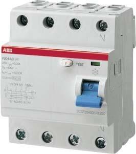 Produktbild ABB F204A-100/0,3 FI-Schutzschalter 100A 4p 300mA