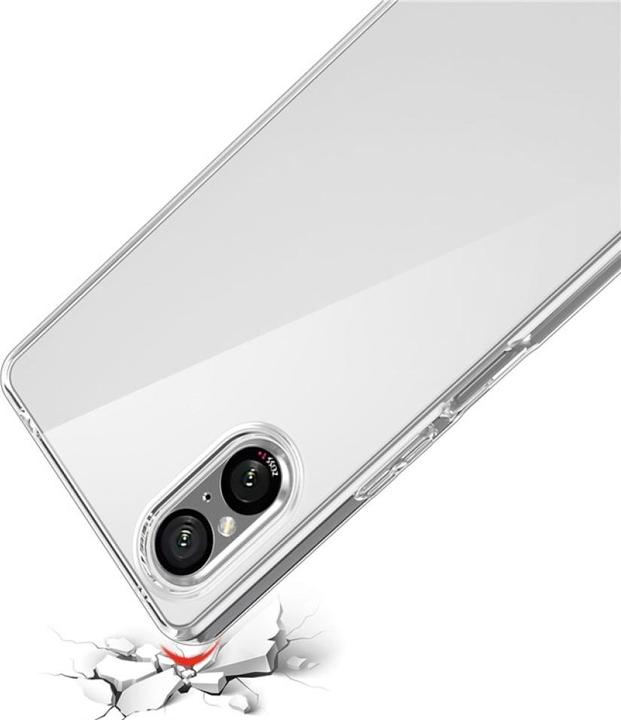 Actual product image Screenguard Sony Xperia 5 V Flexible TPU Clear Case (Sony Xperia 5 V)