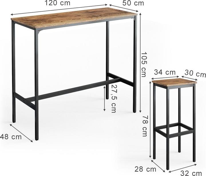 Image du produit Vicco Fyrk (120 x 105 x 50 cm)