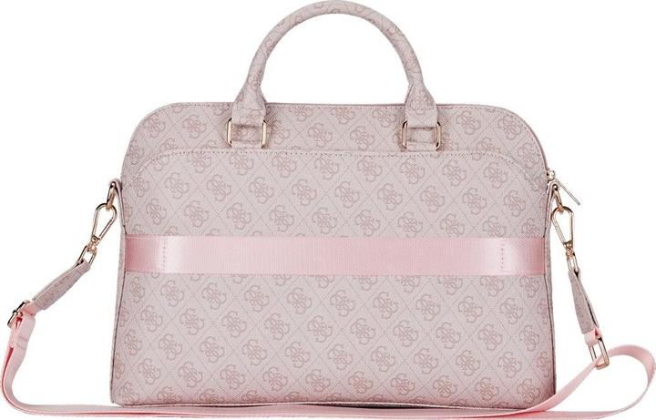 Produktbild Guess Bag 4G Zipper Pocket Triangle Logo 15" pink (15")