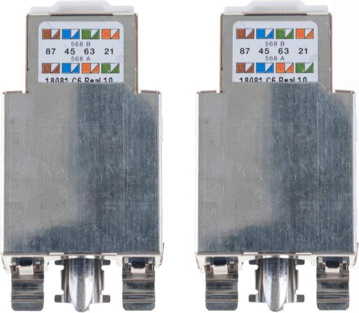 Produktbild Feller EDIZIOdue UP-Netzwerkdose 2x RJ45 (Netzwerk Zubehör)