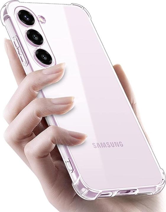Actual product image Screenguard Samsung Galaxy S23 Case Crystal Soft Airbag Bumper (Samsung Galaxy S23)