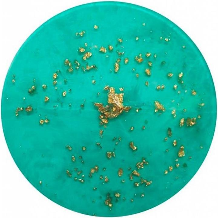 Aigue-marine Resin Gold Flake