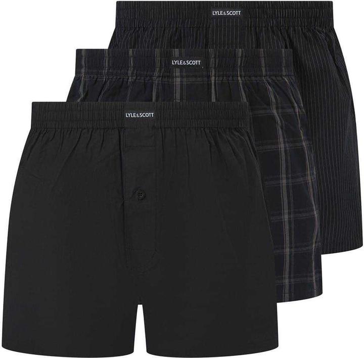 Produktbild Lyle and Scott Boxershorts Baumwolle (3erPack) (S, 3er Pack)