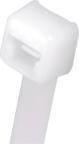 Produktbild Panduit Cable Tie, 8.0"L (203mm), Intermediate, Nylon, Natural, 100pc, Nylon, 20,3 cm (Kunststoffkabelbinder, 203 mm, 100 Stk.)