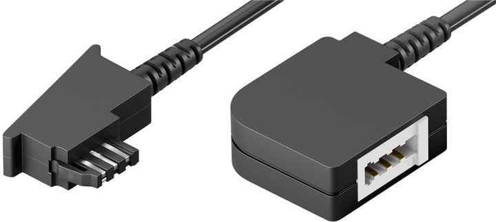 Produktbild Goobay TAE-F Verlängerung 6m,sw,St/Bu 50243