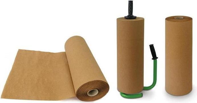 Transpak Film étirable à la main PaperStretch Largeur 500mm Longueur 150m Papier brun (2 pièce(s))