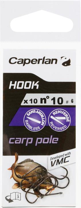 Actual product image Caperlan Hooks for pole and match fishing