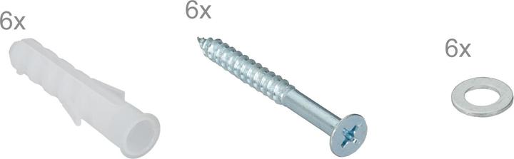 Immagine prodotto Relaxdays Stendibiancheria da parete (6 m)