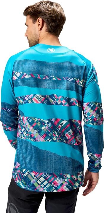 Actual product image Endura Patchwork Ltd Printed L/S Tee Bab (XXL)
