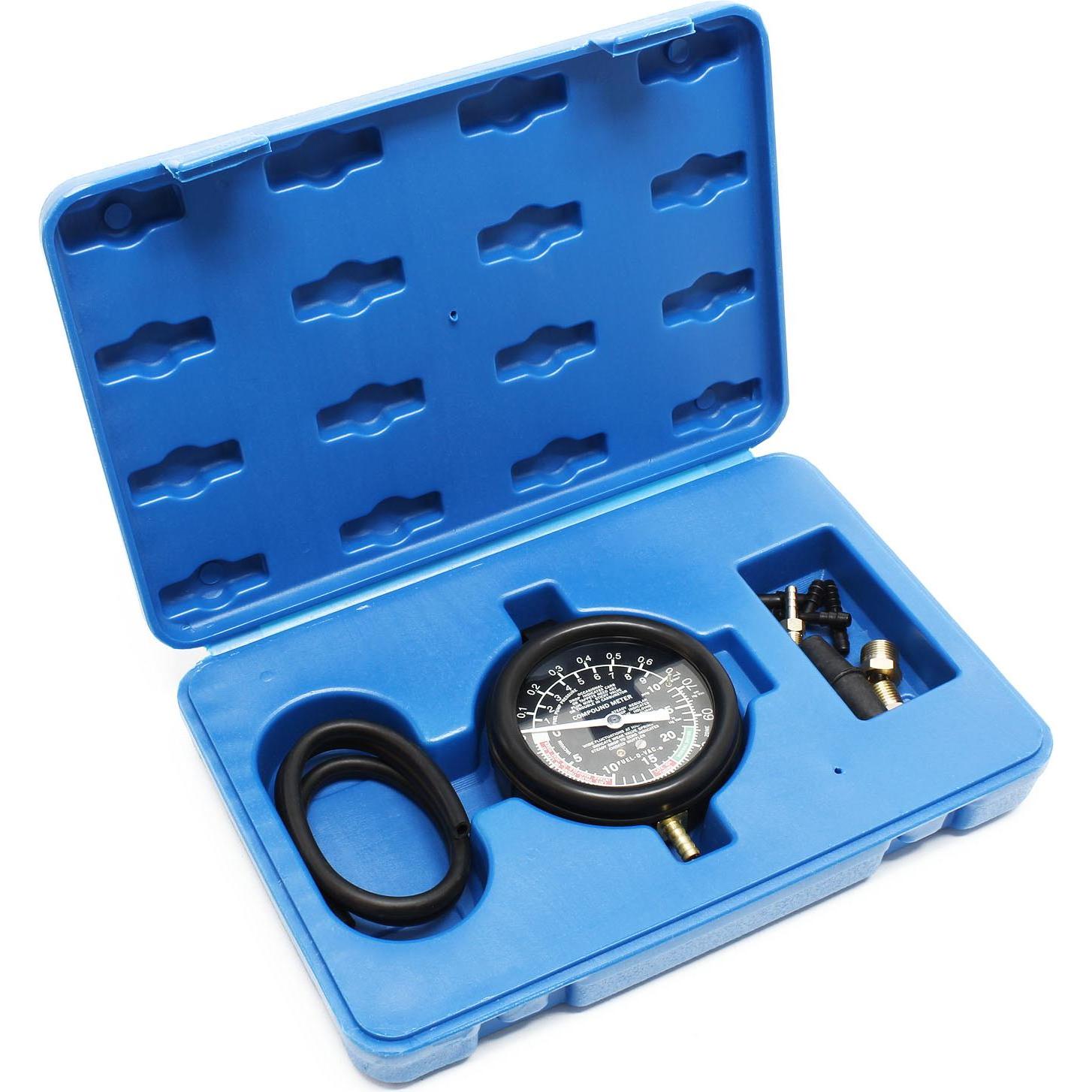 Thumbnail - Wiltec, Fahrzeug Werkzeug, Vakuumtester 10PSI 28"HG Benzinpumpentester Unterdruck Tester Benzinpumpe