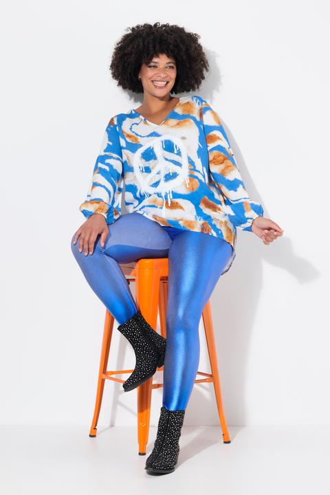 Produktbild Angel of Style Leggings, Tight Fit, Metaillic-Optik (44)