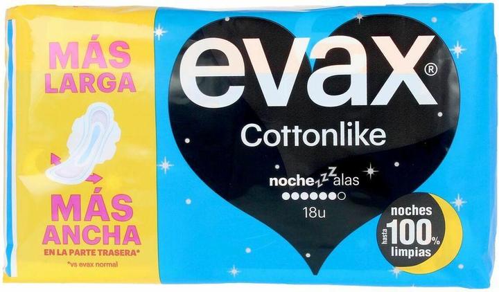 Produktbild Evax Cottonlike Alas Noche 18 Ud (18 x)