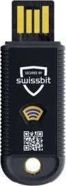 Actual product image Swissbit ishield key pro usb/nfc security key retail packaging