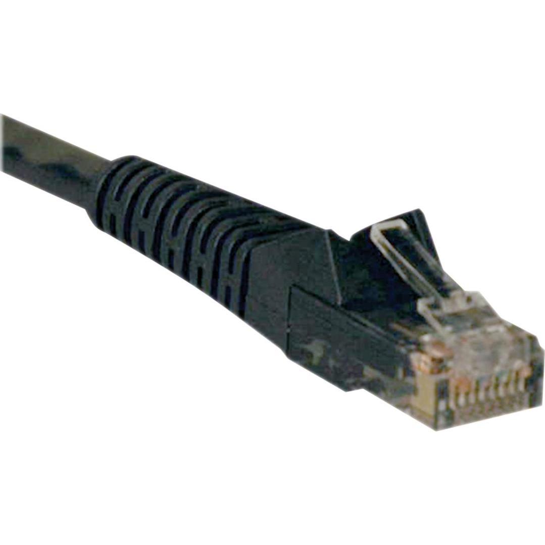 Thumbnail - Eaton Cat6 Gigabit Snagless Molded UTP Ethernet Cable RJ45 M/M Black 1,52m (U/UTP, CAT6, 1.52 m), Netzwerkkabel