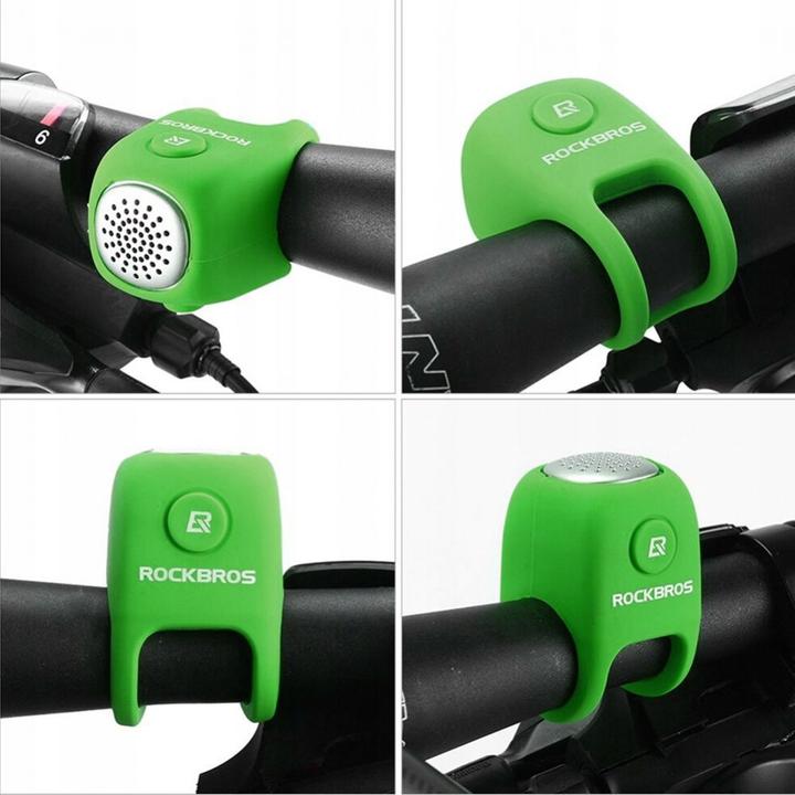Image du produit Rockbros Sonnette de vélo électronique CB1709GN - vert