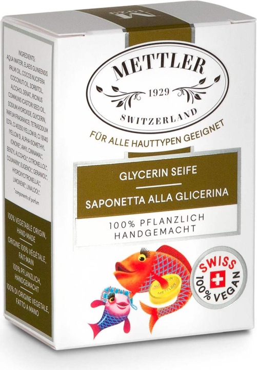 Actual product image Mettler1929 Glycerine soap oval (Hard soap)