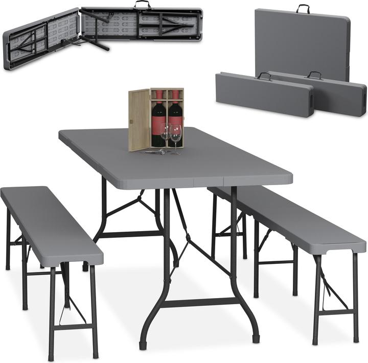 Relaxdays Biertent set (180 cm)