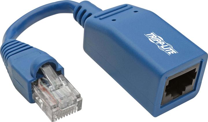 Produktbild Eaton Console Rollover Cable Adapter for CISCO RJ45 M/F Blue 12,7cm 5Zoll (S/UTP, CAT6, 0.13 m)
