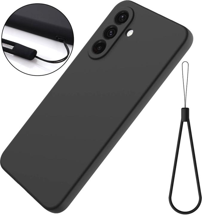 Produktbild Cover-Discount Galaxy A57 Silikon Gummi Hülle mit Riemen (Samsung Galaxy A57)