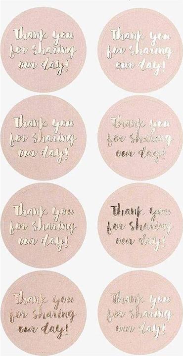 Produktbild Rico Design Paper Poetry Sticker Thank you for sharing our day